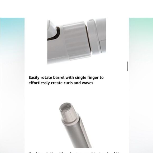 BIO IONIC Stylewinder Rotating Styling Curling Straightening Iron‎ 1.5” - Picture 8 of 12